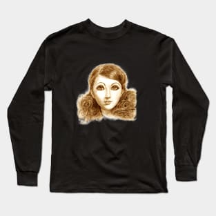 Manga doll hand drawn Long Sleeve T-Shirt